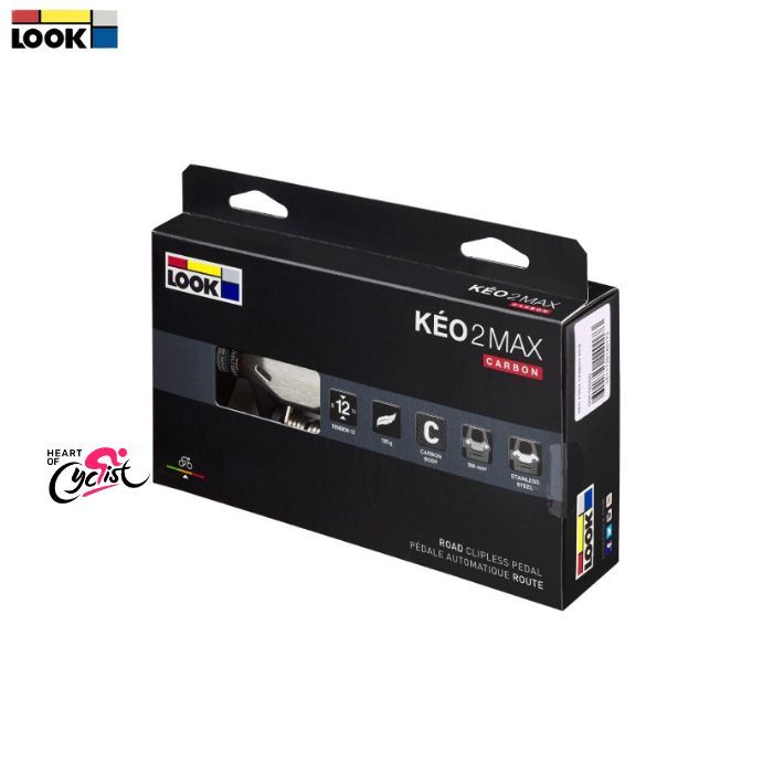 Pedal Cleat Sepeda Roadbike Look Keo 2 Max Carbon Heart of Cyclist