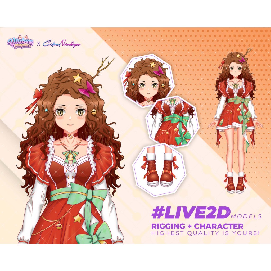Model Live2D Modern: Kunci Sukses untuk VTuber dan Streamer, Tampil Beda di Dunia Streaming dengan V