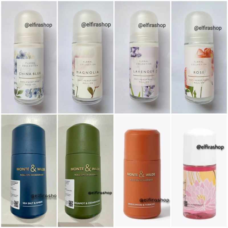 Marks & Spencer Roll On Deodorant M&S Deodoran Marks and Spencer China Blue Rose Magnolia Lavender H