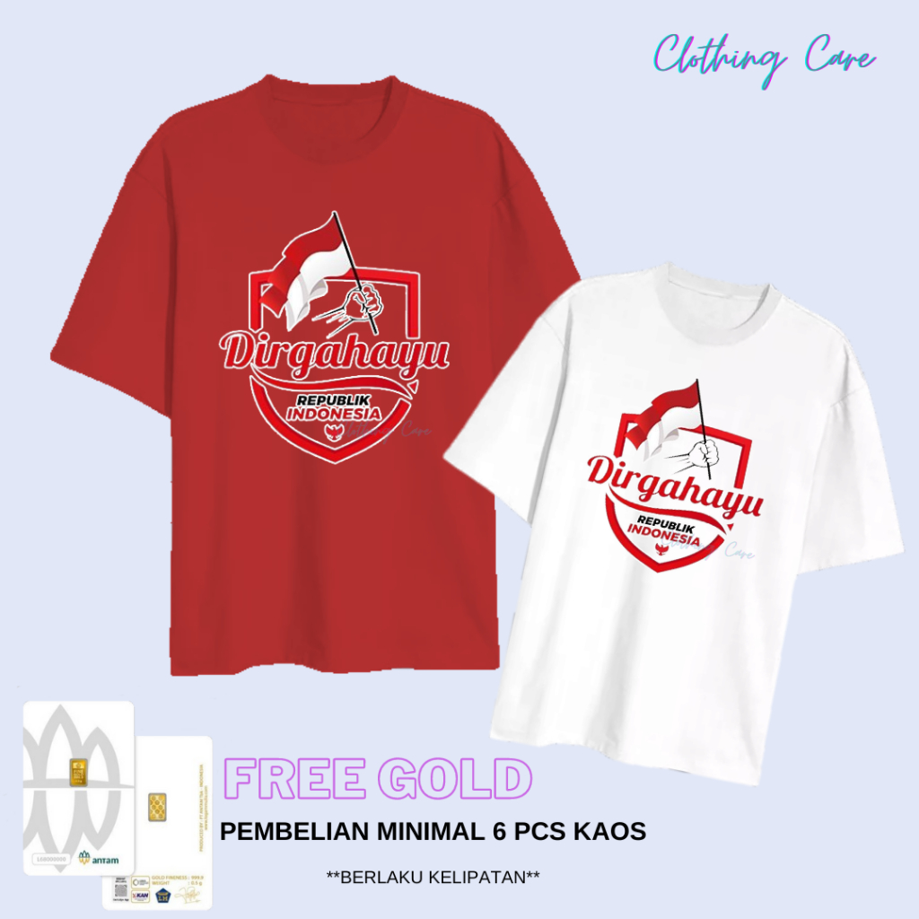 Kaos Atasan HUT RI 79th Kaos Dirgahayu HUT RI 79th Kaos Wanita HUT RI Kaos Pria HUT RI Kaos Couple H