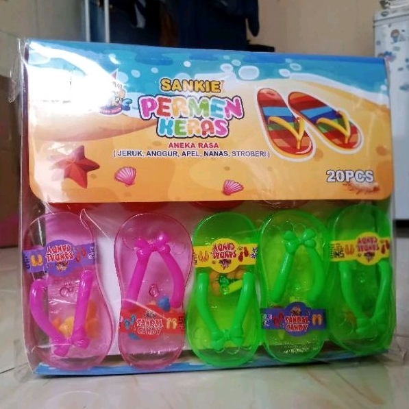 

PERMEN SANDAL LUCU ISI 20 PCS
