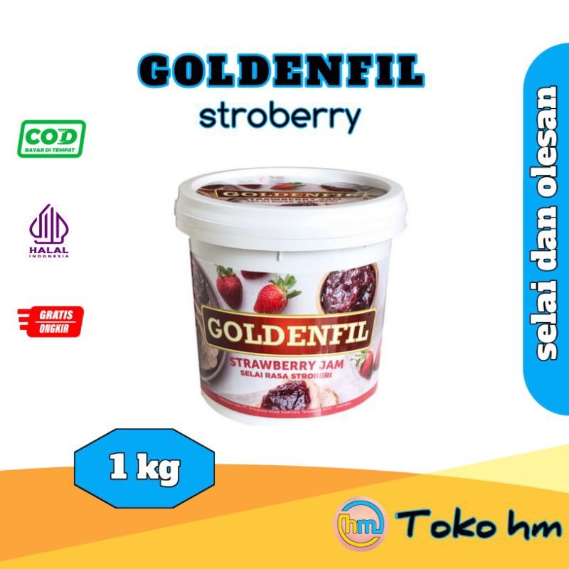 

GOLDENFIL STROBERRY JAM / SELAI RASA STROBERRY 1KG