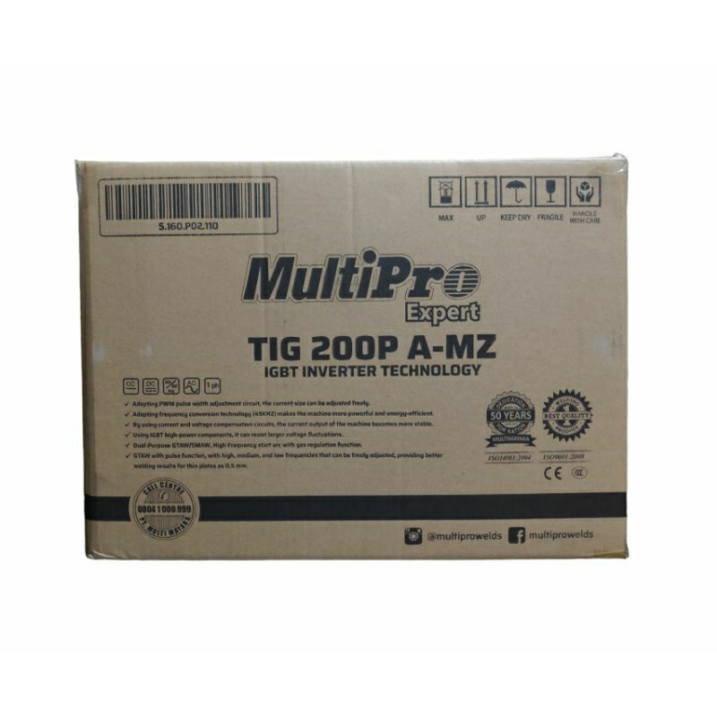 Multipro Mesin Las TIG 200P A-MZ