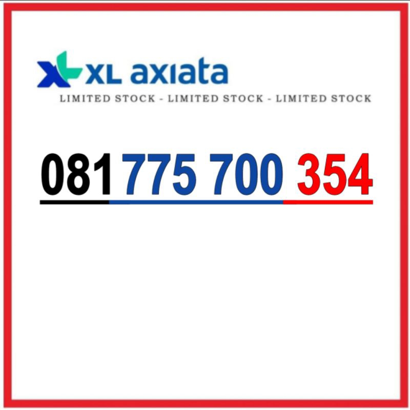 nomor cantik xl 354 galipat nocan xl axiata 4g