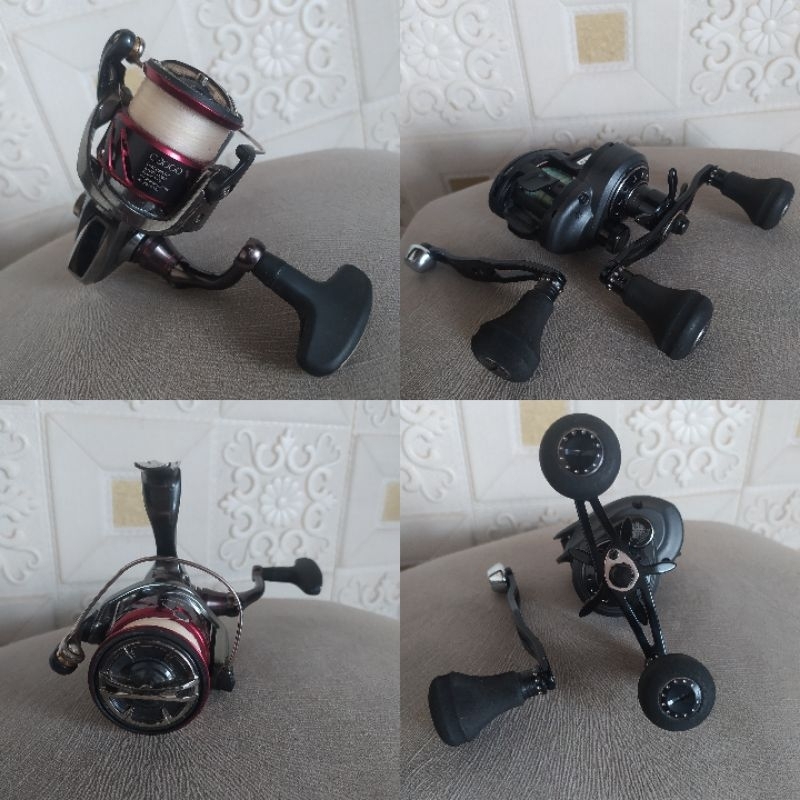 REEL MURAH SEPAKET 2 REEL / SHIMANO STRADIC C14+ C3000B & ABU GARCIA REVO BEAST 41-HS-L ORI KOREA