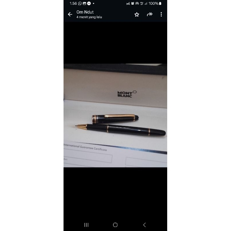 

MEISTERSTÜCK GOLD-COATED ROLLERBALL
