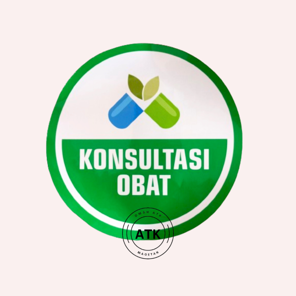 

Stiker Konsultasi Obat - Farmasi - Pharmacy - Apotek