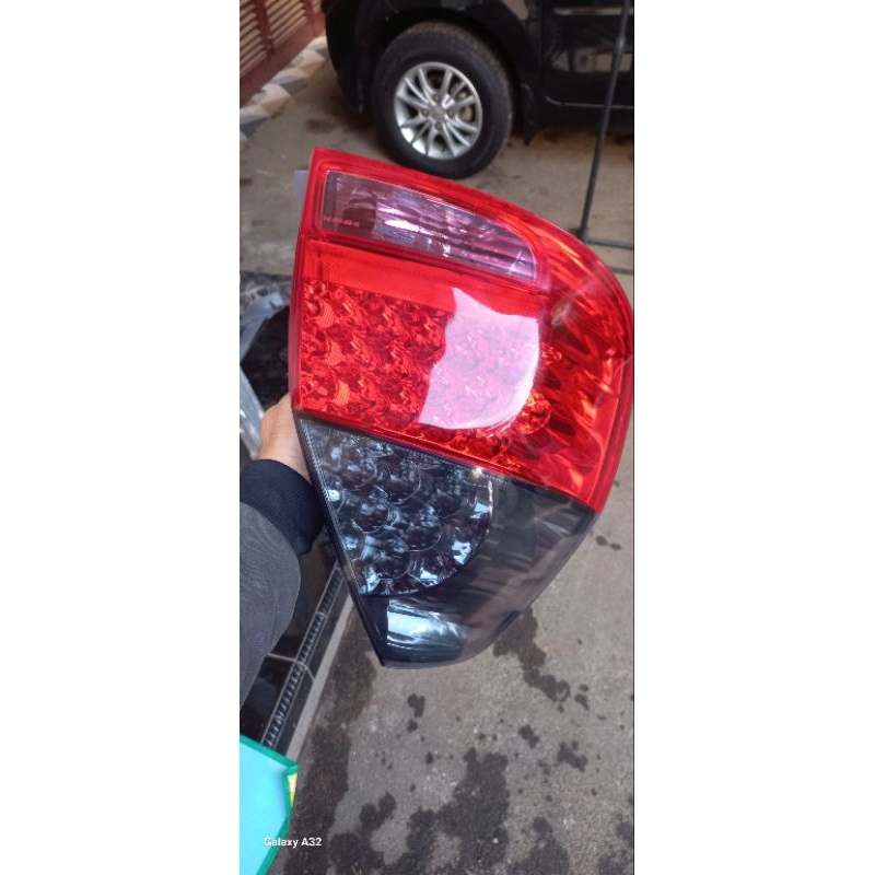 stoplamp lampu belakang honda jazz smoke original merk depo