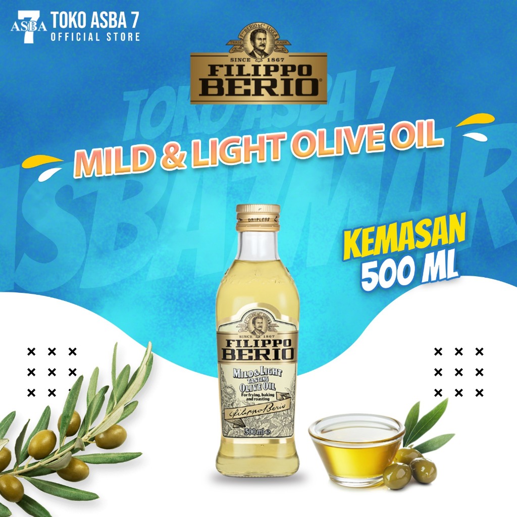 

FILIPPO BERIO EXTRA LIGHT OLIVE OIL 500ML