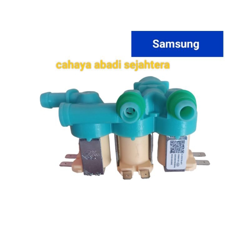 selonoid inlet air masuk mesin cuci samsung inverter
