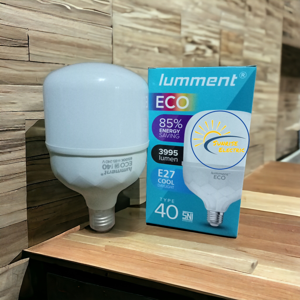 Lumment Eco Lampu Bohlam LED 40 Watt Cool daylight
