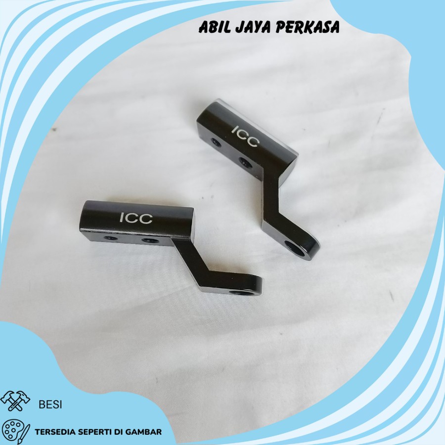 BRACKET DUDUKAN LAMPU MOTOR BRACKET HOLDER HP SPION EXTENSION BRACKET