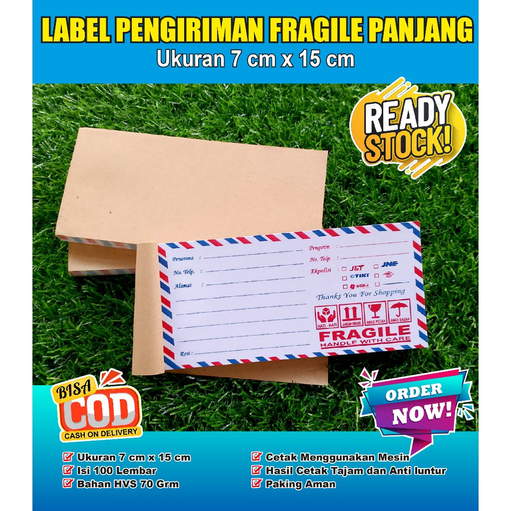 

LABEL OLSHOP MURAH ISI 100 LEBAR MOTIF AIR MAIL
