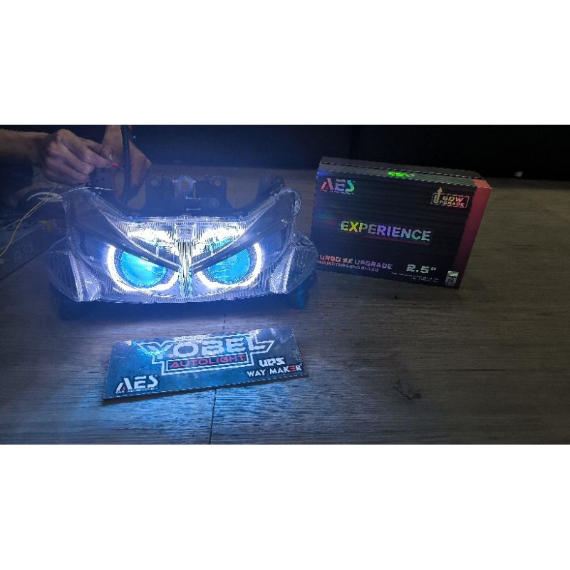 Headlamp Custom Aerox new