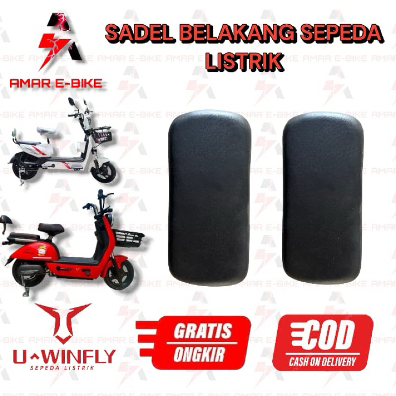 sadel / jok belakang sepeda listrik Uwinfly rf6/Uwinfly Df5/Uwinfly D7s