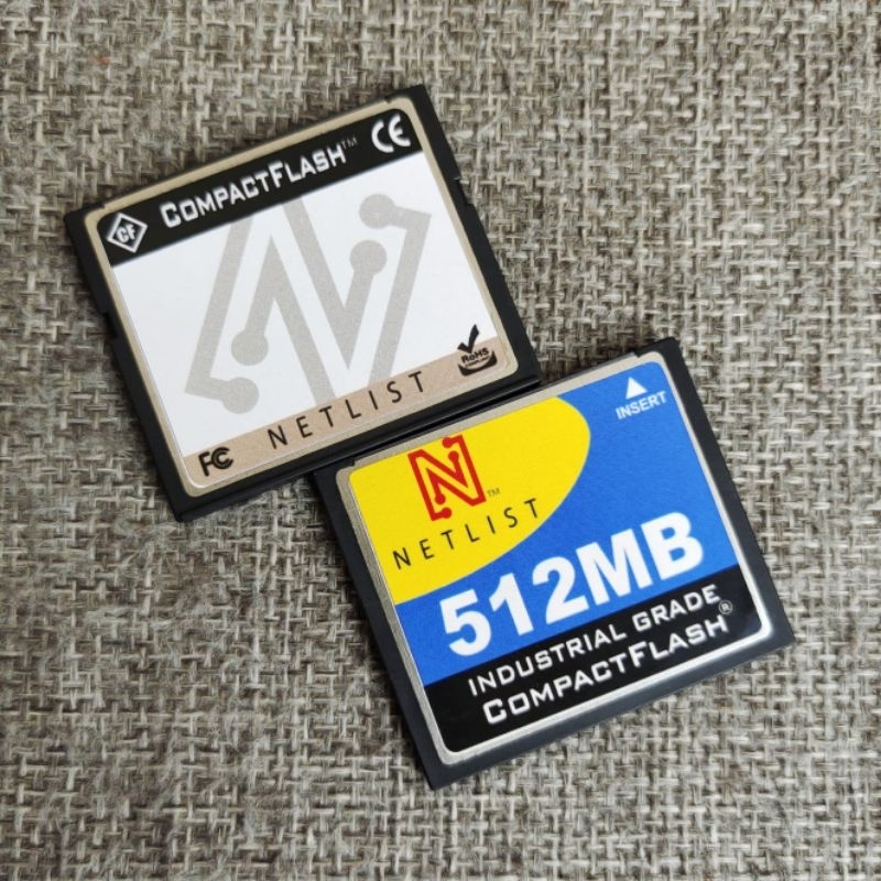 Memory CF 512MB Netlist Memori Compact Flash Industrial Grade Original