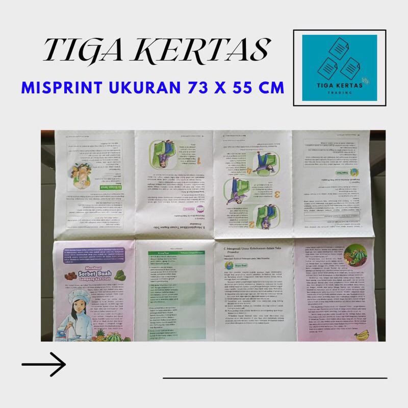 MISPRINT BAHAN KORAN | KERTAS BUNGKUS | KERTAS BEKAS KILOAN 1 Kg