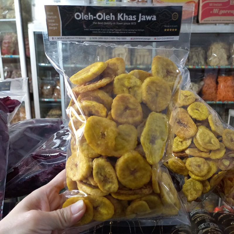 Kripik Pisang Manis madu / Pisang Dollar/ kripik Pisang renyah