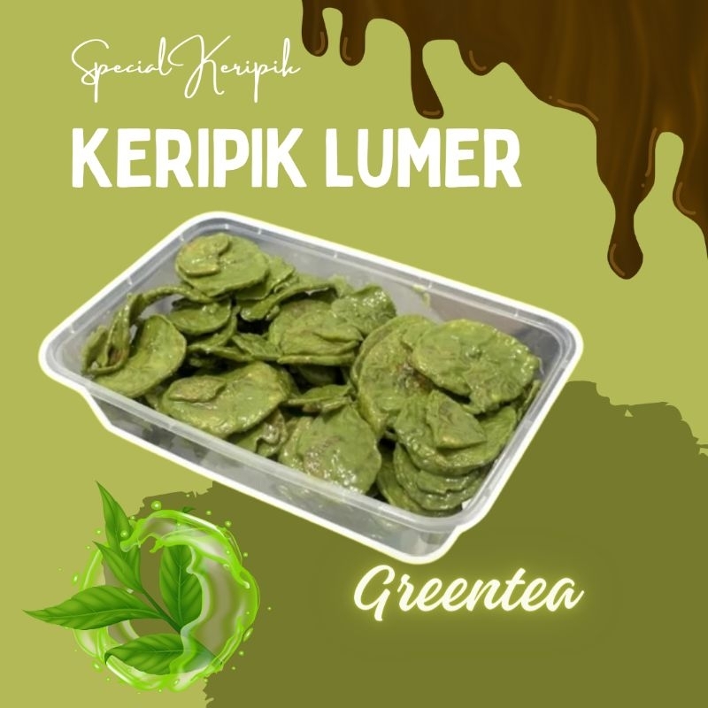 

KERIPIK PISANG LUMER by Nunis Banana Rasa Macha/Greentea Bikin Nagih dan Lezat