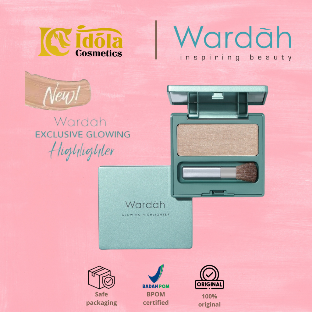IDOLA COSMETICS - Wardah Exclusive Glowing Highlighter