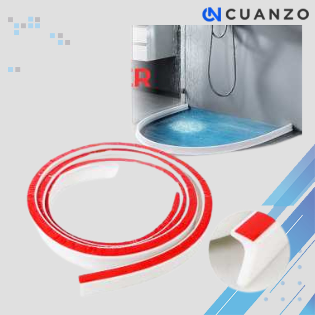 Lis Penghalang Air Sealing Strips Water Stopper Bar 1.2M / Lis Silikon Silicon Seal Pembatas Penutup