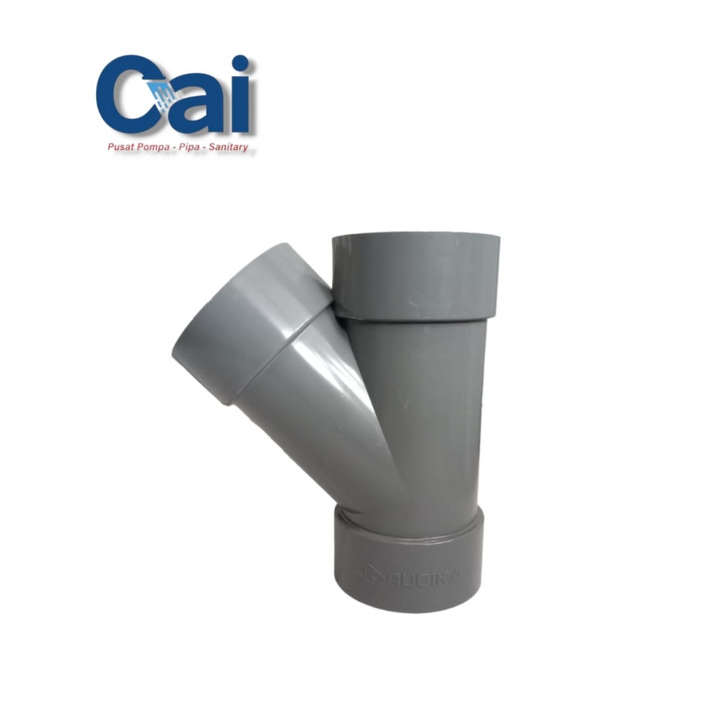 Y Branch - 3 Inch D - Sambungan Pipa Pvc