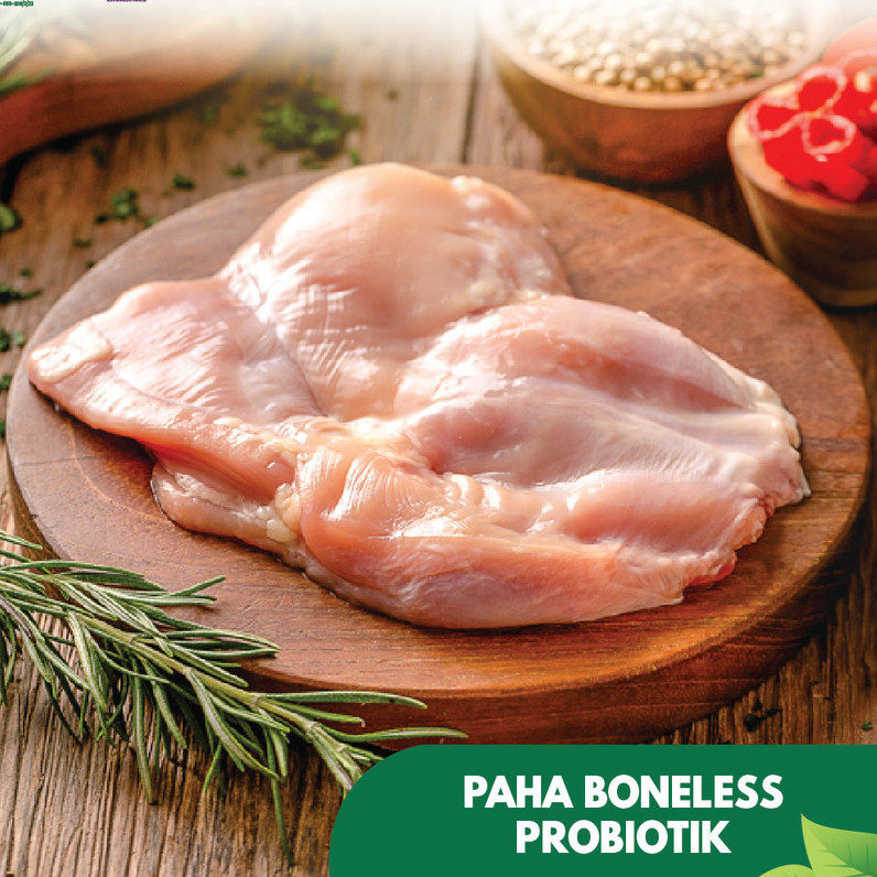 

Paha Boneless Probiotik 500 gram - Natural Poultry