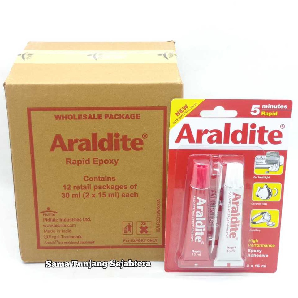 

KODE A1V8 LEM ARALDITE RED ARALDITE 5 MINUTES RAPID