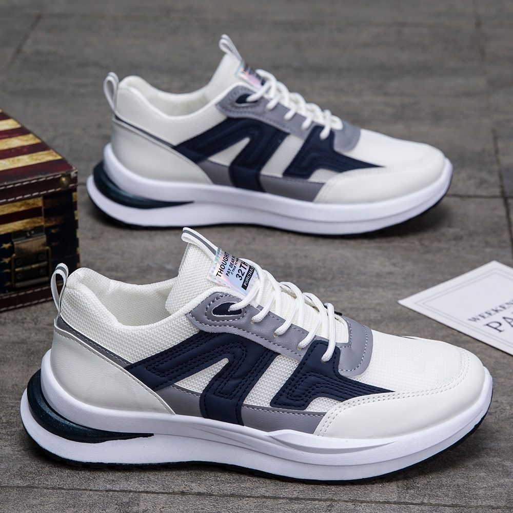 Sepatu pria sepatu sneakers pria sepatu korea pria sepatu putih pria sepatu cowo