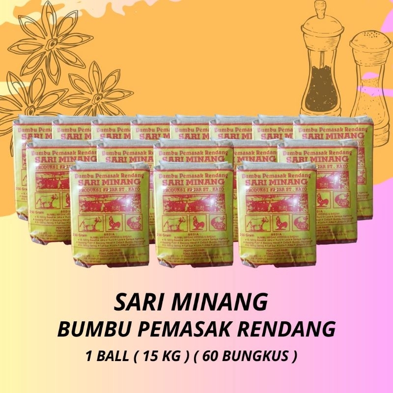 

Bumbu Masak Sari Minang 15 Kg