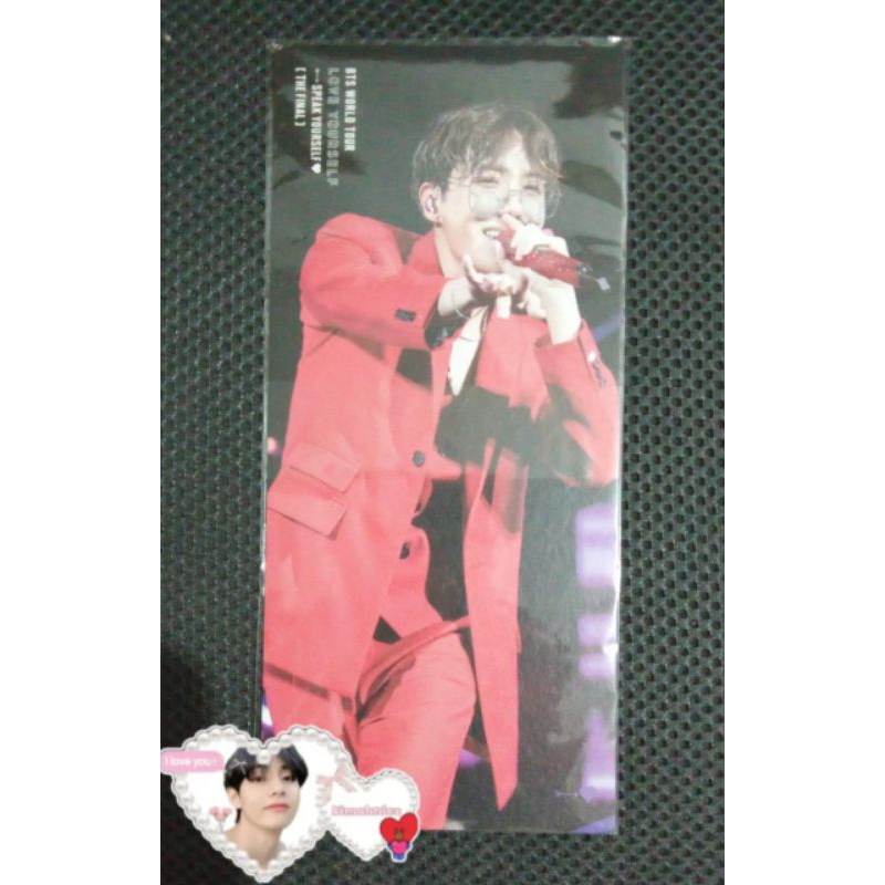 BOOKMARK LY Speak Yourself DVD BTS JHOPE