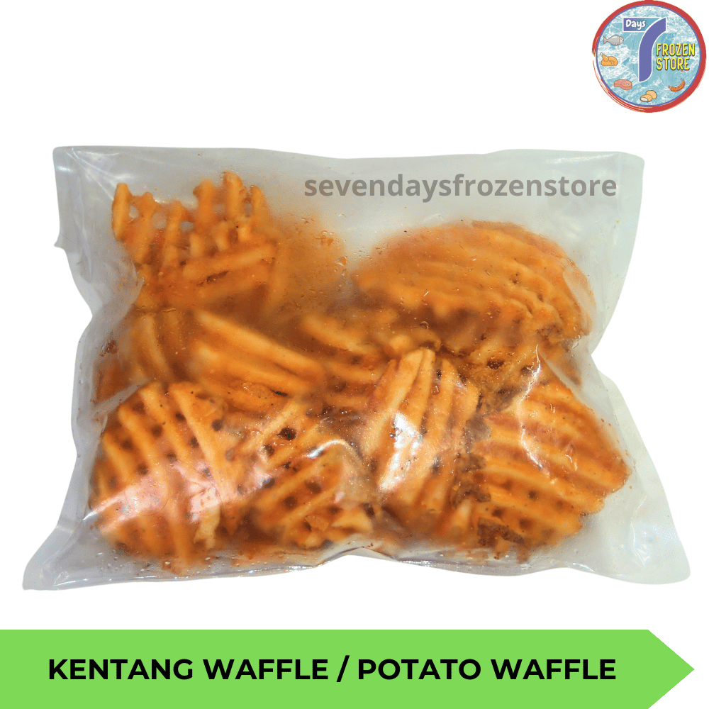 

RB Kentang Waffle Potato Waffle Beku Frozen