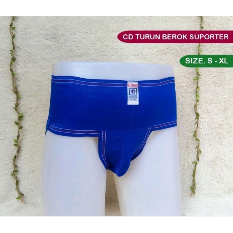 1pcs Celana Sporter Pria/Celana hernia/Celana turun berok/Celana korset pria