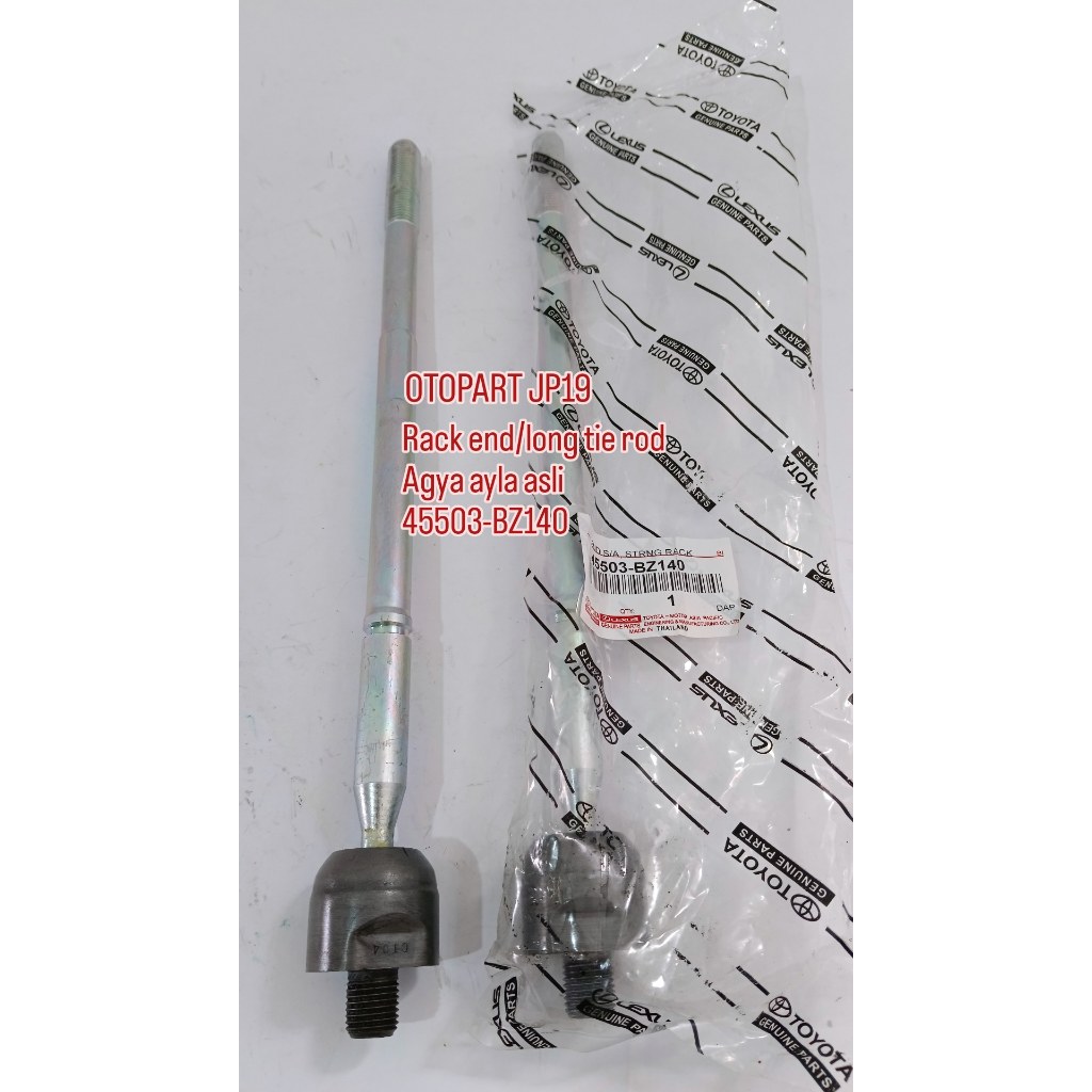 RACK END LONG TIE ROD AGYA AYLA ORI 45503-BZ140