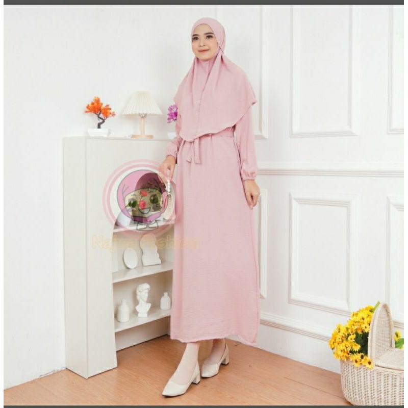 set gamis fatimah syarii