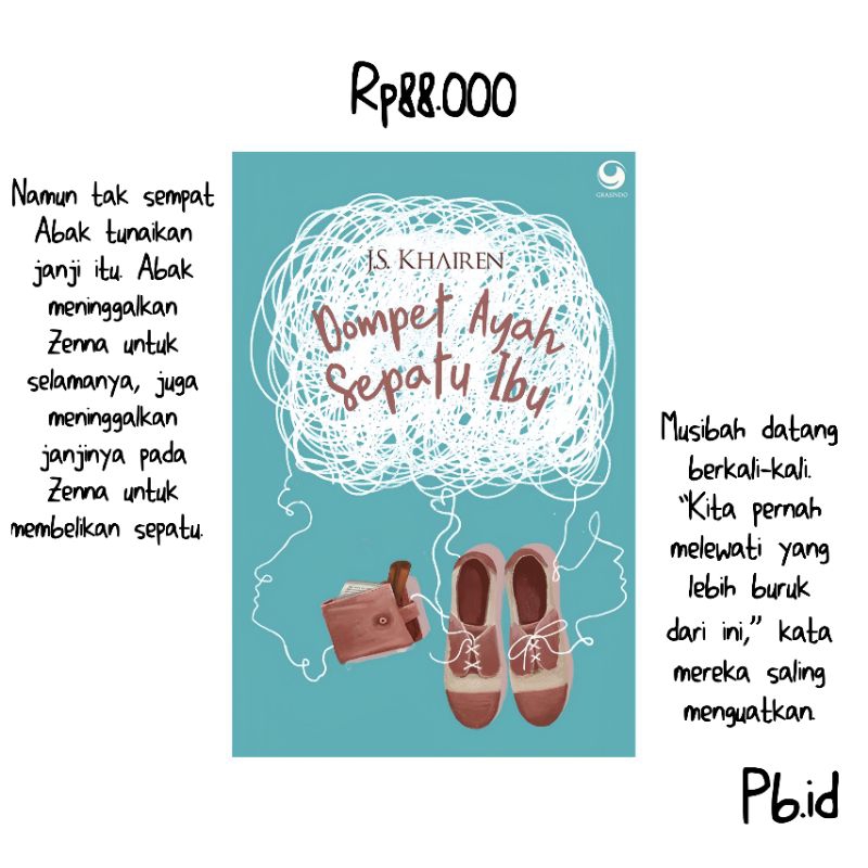 Dompet Ayah Sepatu Ibu