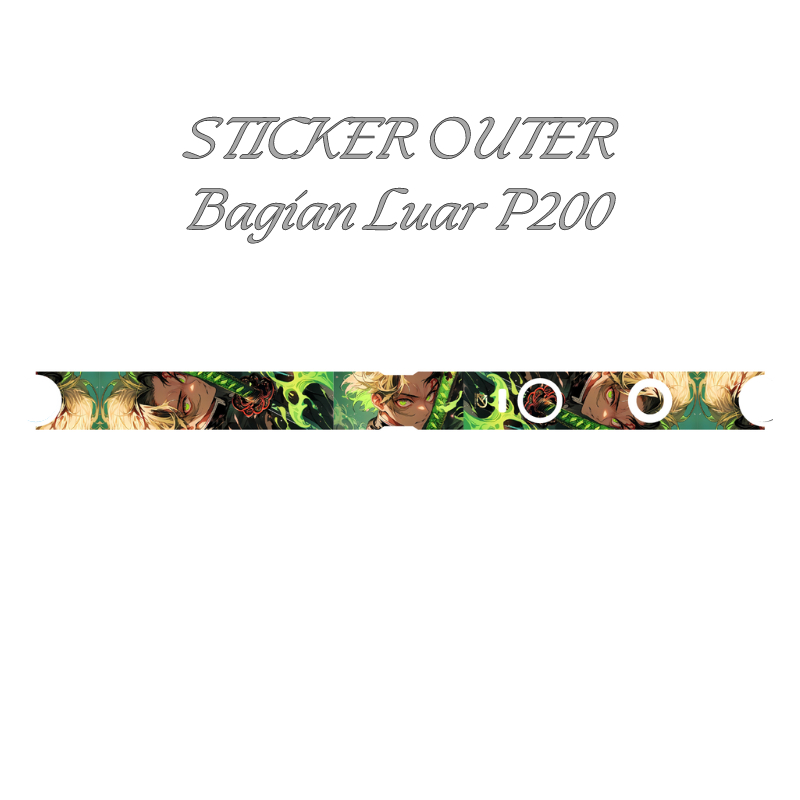 

DPID - P 200 Sticker Outer Bagian Luar