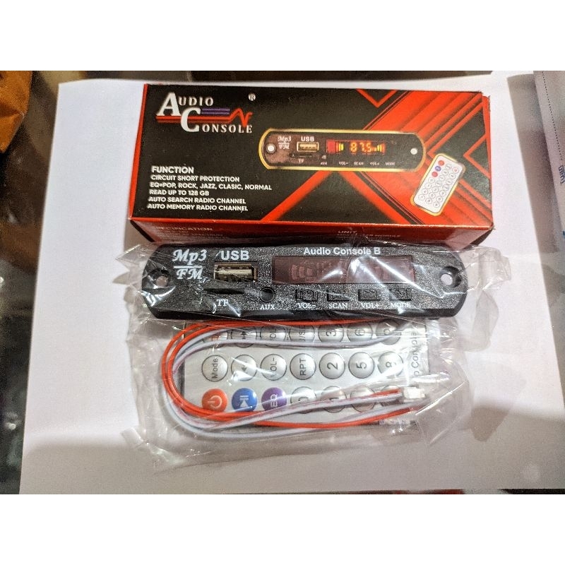 Modul bluetooth audio console