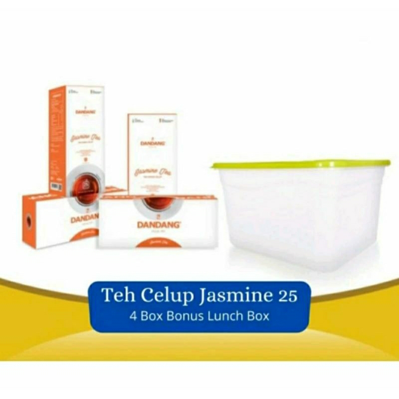 

Teh dandang celup jasmin 1 luncbox isi 4pcs