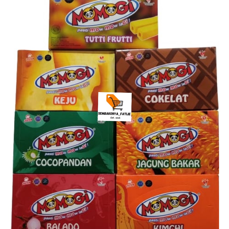 

Ramah Lingkungan MOMOGI 1 BOX ISI 1 PCS 12 GRAM