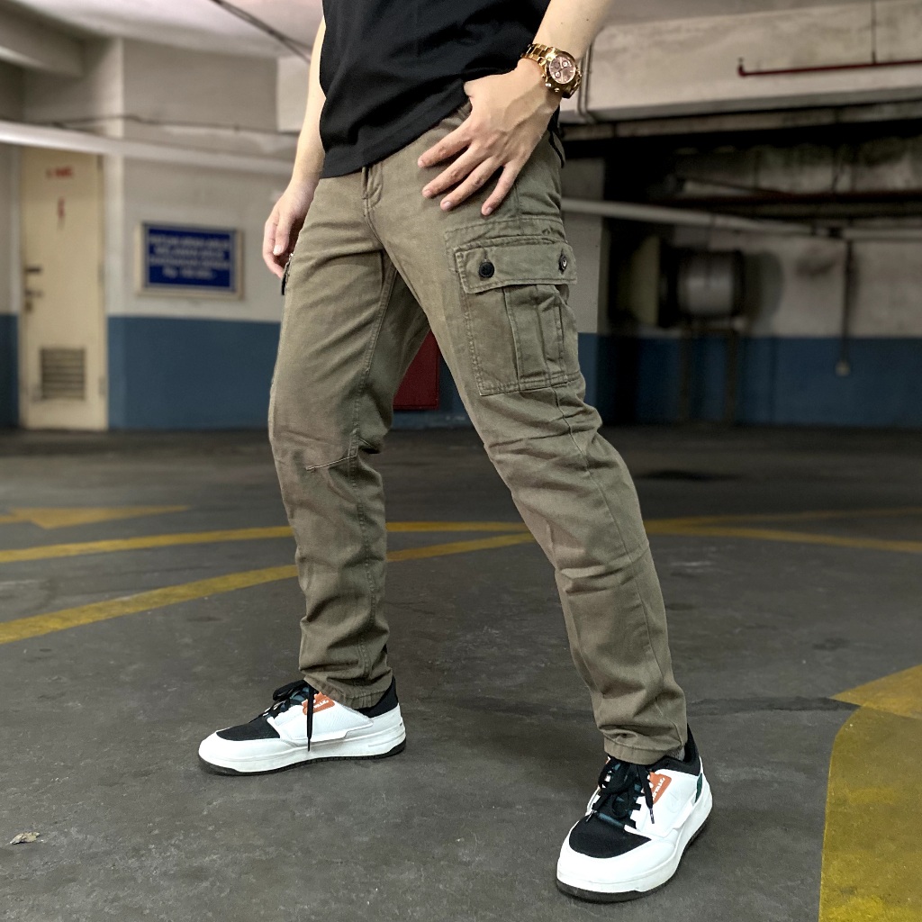 RJ6 Celana Cargo Panjang Pria Tony Jack Celana Cargo Pants Premium
