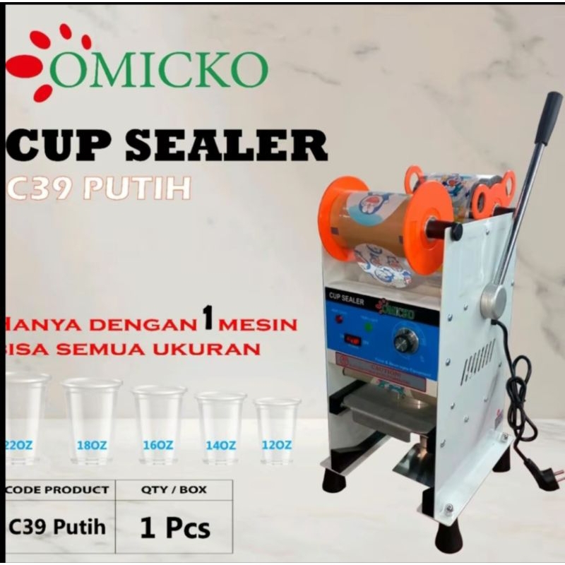 CUP SEALER OMICKO C -39