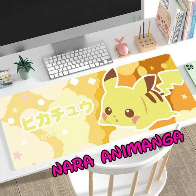 Nara Animanga Mousepad Gaming Anime Pokemon Pikachu