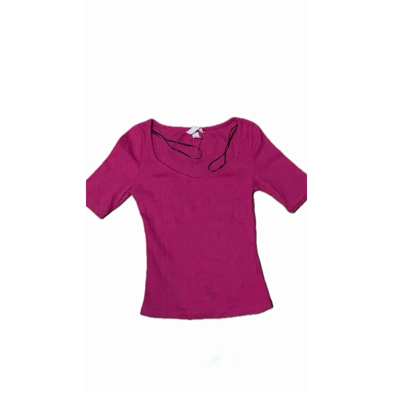 baju crop h&m