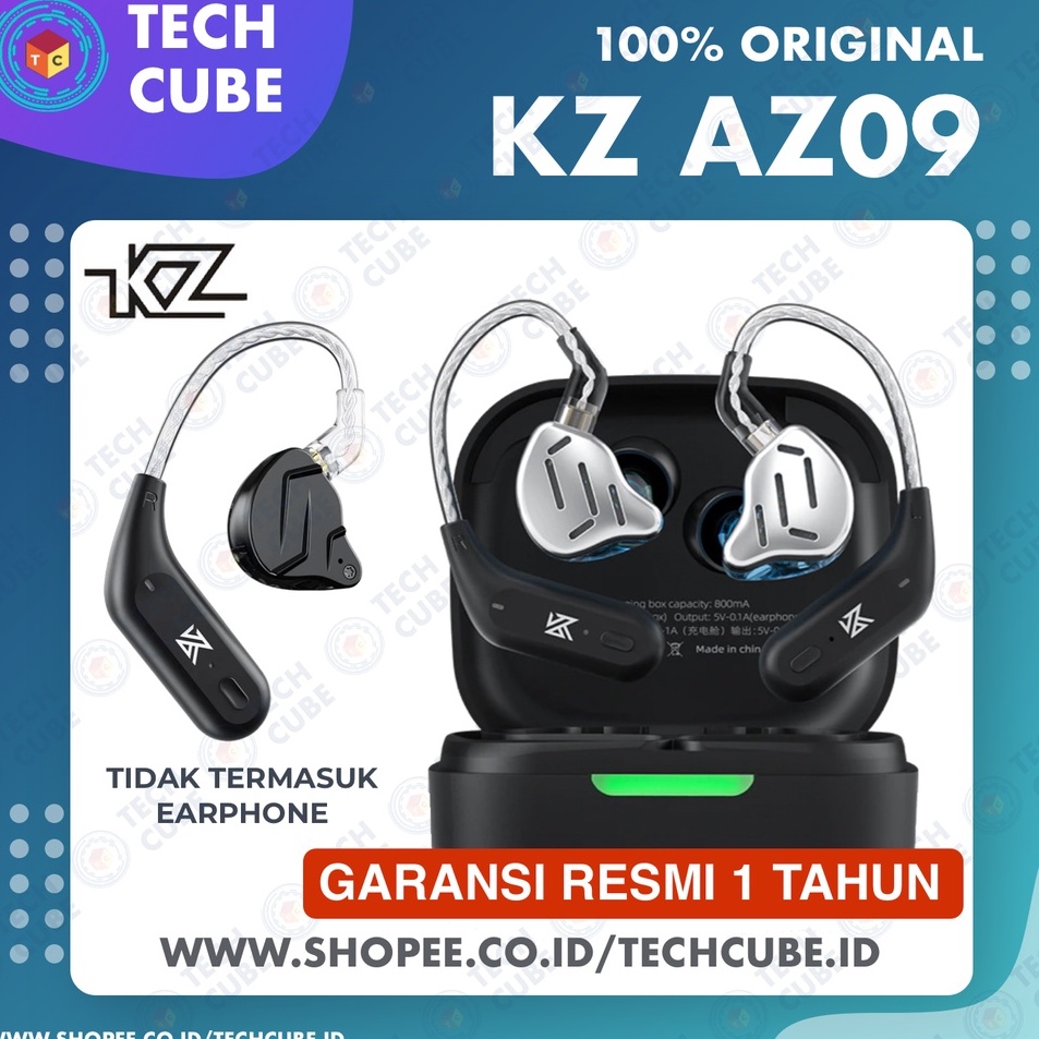 KZ AZ9 TWS HD Upgrade Type B dan C Bluetooth Earphone ZSN PRO ZST DQ6