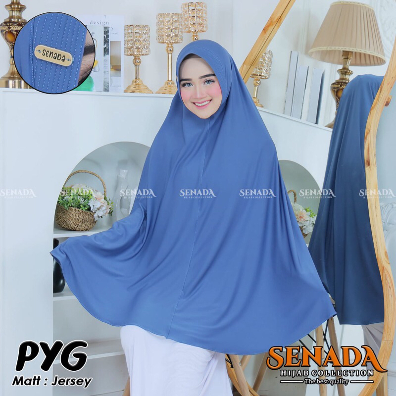 RCL Hijab - Jilbab Jumbo Khimar Syar'i Size XXXL  | Hijab Ped Antem | Bergo Jumbo Jersey Premium