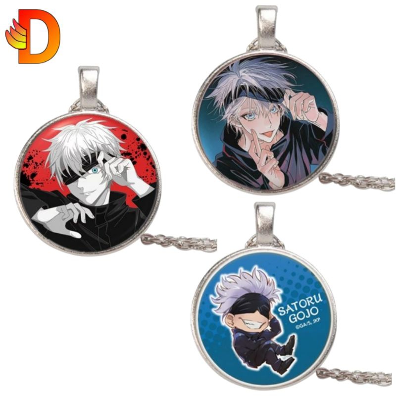 Kalung Gambar Gojo Anime Jujutsu Kaisen