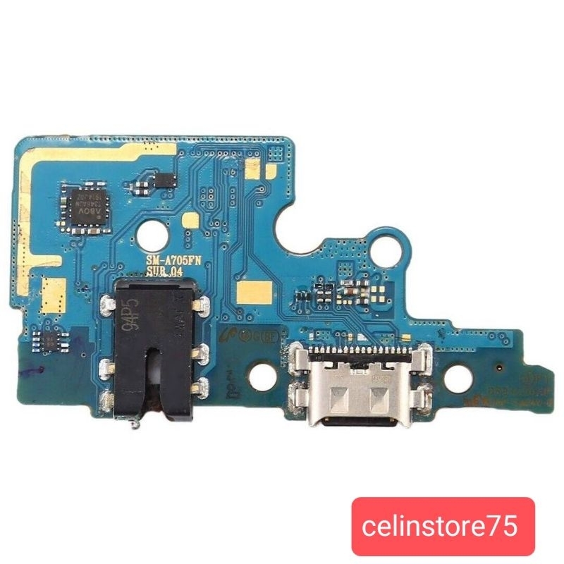 PCB cas Samsung A70 / konektor cas Samsung a705