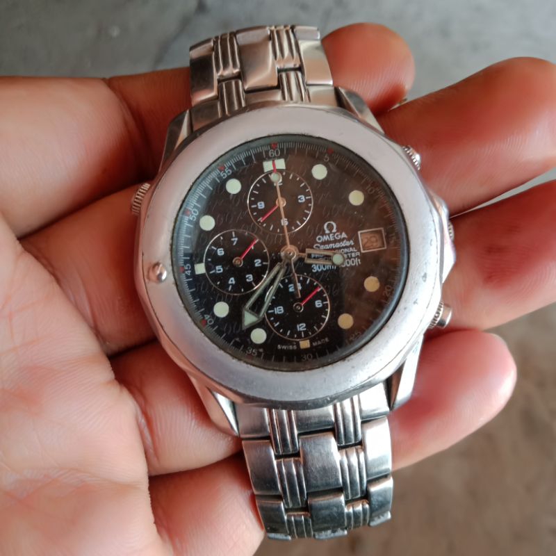 Jam omega seamaster automatic