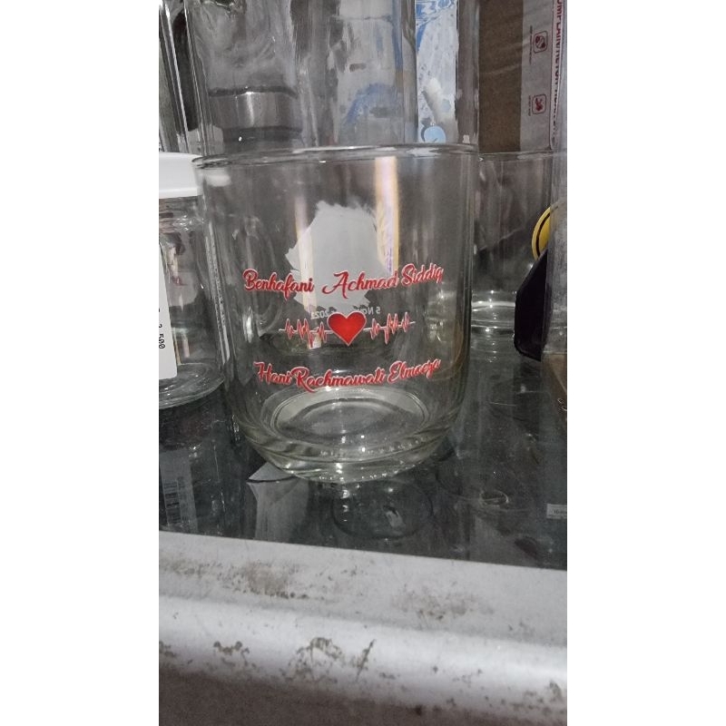 Souvenir Pernikahan Gelas Kopi Gelas Cangkir Jamu Gelas Aestetik Gelas Minum Kaca Kecil Gelas